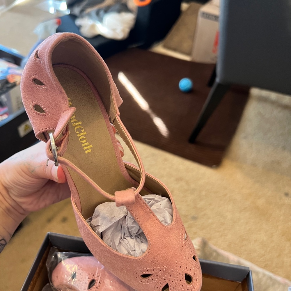 ModCloth “The Zest Is History” Heels – Mauve Pink (Size 7) – NEW in Box